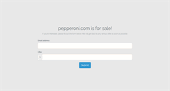 Desktop Screenshot of pepperoni.com